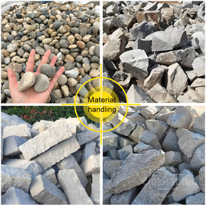 Sıcak Satış Çekiçli Kırıcı Granit Çakıl Öğütücü Taş Öğütücü Kaya Kırıcı Parke Taşı Kırma Makinesi - Product Image 6