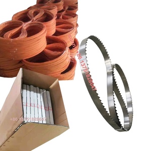 Lame de scie à ruban en acier à haute teneur en carbone de 3 <span class=keywords><strong>TPI</strong></span> 124 pouces pour couper les os de viande - Product Image 3