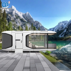 Casa Cápsula Portátil Modular Prefabricada Tipo Apple Cabin, Cocina Moderna, Comedor, Mini Casa, Villa, Hotel, Oficina, Dormitorio - Product Image 4