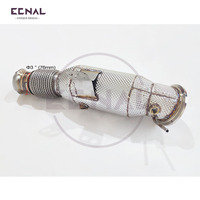 Ecnal pour Supra A90 B58 3.0T 2019+ avec interface de rotule isolée OPF, sans CEL, collecteur d'échappement en acier inoxydable