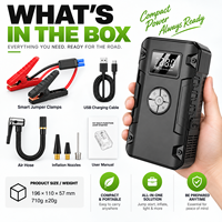 Démarreur portable 6000mAh 320A avec gonfleur de pneus pour démarrage d'urgence de voiture - Fournisseur