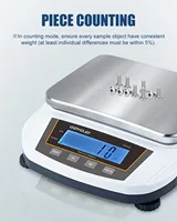 Balance de bijoux de précision 5kg 0.01g balance analytique électronique de laboratoire numérique balances de cuisine certifiées