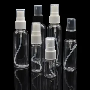 무료 샘플 플라스틱 화장품 병 50ml 100ml 120ml 빈 PET 투명 플라스틱 미스트 병