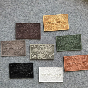 <strong>Custom</strong> Artistic Embossed <strong>Leather</strong> <strong>Label</strong> Lederlabel Etiquette En Cuir Personalized Logo Genuine Faux <strong>Leather</strong> Tag for <strong>Jean</strong> Jacket - Product Image 6