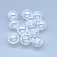 Capsules Gashapon transparentes colorées de 32 mm en forme d'œuf de Pâques, capsules en plastique colorées pour machine Gashapon, jouets à torsion, balles Gashapon à vendre