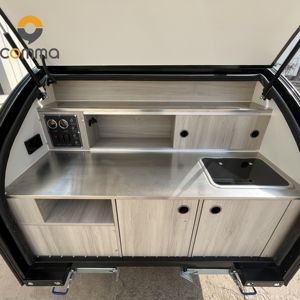 Larme campeur voiture van kit de conversion <span class=keywords><strong>camping</strong></span> remorque tout-terrain <span class=keywords><strong>4x4</strong></span> hybride cuisine vanbox remorques pour voitures - Product Image 5