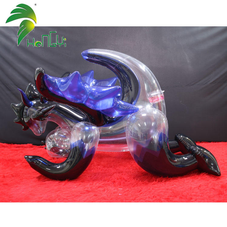 Hongyi Rider Cartoon Transparent Inflatable Dragon Inflatable Animal ...