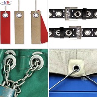 Œillet métallique plaqué couleur sur mesure de haute qualité en laiton et acier inoxydable pour chaussures, vêtements et accessoires