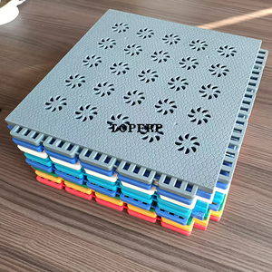 Dalles de sol modulaires en élastomère thermoplastique TPE de 12 pouces x 12 pouces - Product Image 4