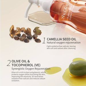 <span class=keywords><strong>Aceite</strong></span> <span class=keywords><strong>Limpiador</strong></span> <span class=keywords><strong>Facial</strong></span> de Marca Privada, <span class=keywords><strong>Aceite</strong></span> <span class=keywords><strong>Limpiador</strong></span> Profundo, Desmaquillante, <span class=keywords><strong>Aceite</strong></span> <span class=keywords><strong>Limpiador</strong></span> Suave, Fabricante OEM ODM - Product Image 4