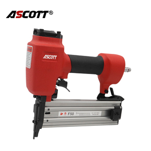 Pistolet à clous pneumatique F50 18GA pour travaux lourds, outil de fixation pour menuiserie, <span class=keywords><strong>cloueur</strong></span> droit pour finition et décoration, compatible <span class=keywords><strong>compresseur</strong></span> d'air - Product Image 1