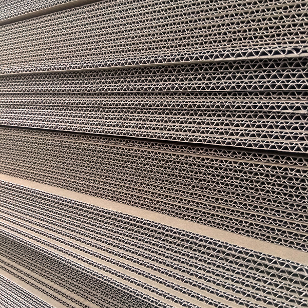 Wholesale Round 2mm 2.5mm 4mm Corrugated Cardboard DIY Model Creative Production Carton Divider Corrugated Cardboard Sheetpad