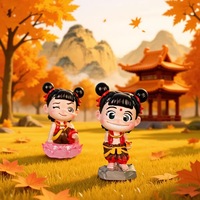 批发定制树脂盲盒中国风卡通人物人物模型孙悟空神秘盒收藏礼品适合桌面摆件和家居装饰