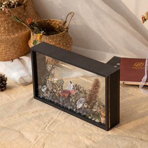 Nouveau Cadre <span class=keywords><strong>Photo</strong></span> Flottant en Bois 2026, Design Moderne à Bords Invisibles, Facile à Changer d'Image, Décoration d'Intérieur Haut de Gamme, Meilleure Vente - Product Image 3