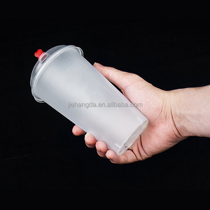 12oz 24oz 500ml Hot Beverage Packaging Descartável PP Plastic Cup Drink Juice Bubble Tea <span class=keywords><strong>Coffee</strong></span> Transparente Frosted <span class=keywords><strong>Cups</strong></span> - Product Image 5