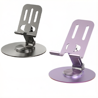 Support magnétique multifonctionnel rotatif à 360° en alliage de zinc pour tableau de bord, support pliable pour tablette et téléphone portable (PC) - Vente en gros