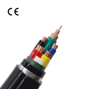 Factory Underground Cable 1.5mm 2.5mm 4mm2 6mm2 10mm2 16mm2 Flame Retardant STA 3 Core 4 Core Armored Electric Power Cable Wire