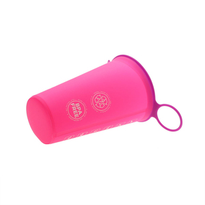 Factory Customized Logo Food Accessible Grade Foldable Collapsible 7Oz Soft Race Running <strong>Drinking</strong> Tpu Silicone 200Ml Water <strong>Cup</strong> - Product Image 6