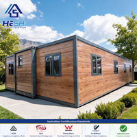 Maison conteneur extensible de 78 m² (40 pieds) avec garantie de 3 ans, conforme aux normes australiennes, pour une retraite naturelle, 2, 3 ou 4 chambres, maison moderne empilable, villa