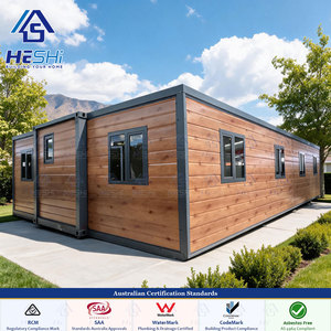 Maison conteneur extensible de 78 m² (40 pieds) avec garantie de 3 ans, conforme aux normes australiennes, pour une retraite naturelle, 2, 3 ou 4 chambres, maison moderne empilable, villa - Product Image 1