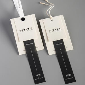 ป้ายแขวนกระดาษหลายชั้นคุณภาพดีราคาถูกสำหรับเสื้อผ้า พร้อมบริการสกรีนชื่อแบรนด์ตามสั่ง - Product Image 2