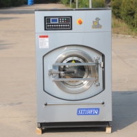 Lave-linge commercial de 15 kg avec commande programmable pour hôtel, hôpital et entreprise de blanchisserie