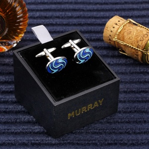 กระดุมข้อมือผู้ชายแบบสั่งทำพิเศษระดับไฮเอนด์, กระดุมข้อมือแบบฝรั่งเศส, ของขวัญโลหะสุดสร้างสรรค์, กระดุมข้อมือสำหรับงานแต่งงาน, อุปกรณ์เสริมที่สามารถปรับแต่งได้ - Product Image 4