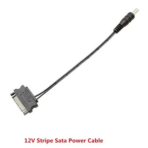 Angitu 22AWG 5.5x2.1 DC SATA sọc điều khiển 5521 DC cáp điện LED 12V SATA để DC Adapter Cáp - Product Image 2