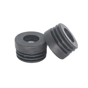 Custom PVC plastic screw insert nut M6 16MM dia thickness 1.5 for tube