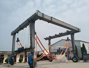 20Ton Mobile Yacht mengangkat Crane & 160Ton lepas pantai perjalanan Crane-didukung oleh teknik bantalan roda gigi - Product Image 3