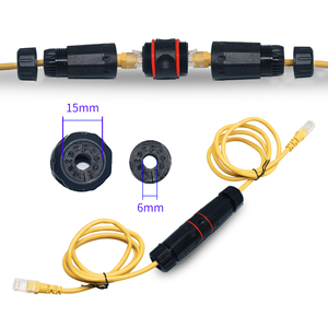 Yxy IP68 CAT5E/CAT6 Stp Lan-kabel <span class=keywords><strong>Ethernet</strong></span> Rj45 Waterdichte <span class=keywords><strong>Connector</strong></span> - Product Image 1