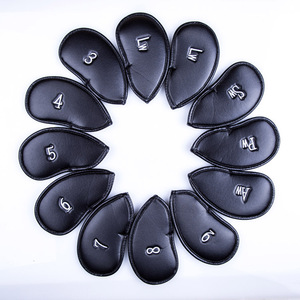 Équipement <span class=keywords><strong>de</strong></span> protection pour sport, 5/12 pièces, couvre-tête en cuir PU composite, convient au travail, polissage <span class=keywords><strong>de</strong></span> golf, en fer, anti-rayures, pour <span class=keywords><strong>conducteur</strong></span> - Product Image 1