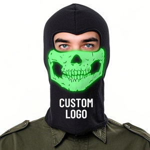 Nouveau style unisexe, <span class=keywords><strong>masque</strong></span> intégral à 1 ou 2 trous, <span class=keywords><strong>masque</strong></span> de personnage de cosplay, fête amusante, couvre-chef lumineux, cagoule, bonnet de <span class=keywords><strong>ski</strong></span> - Product Image 3