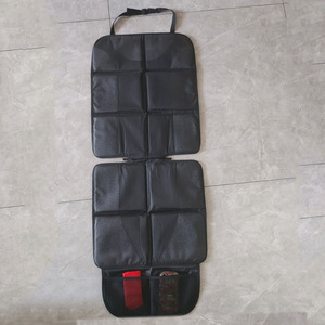 Ensemble de coussins de siège auto 2 pièces en tissu Oxford, tapis antidérapant, ensemble complet pour la protection des sièges auto, utilisable toute l'année - Product Image 1