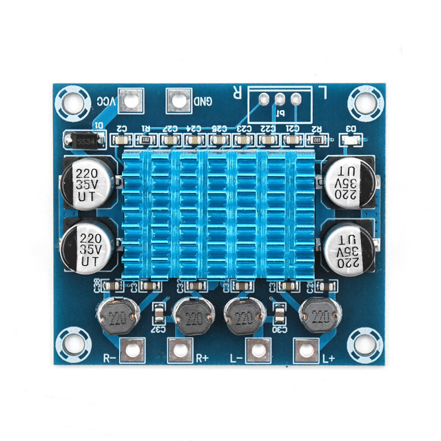 DC8-26V 3A TPA3110 15W+15W 2.0 channel Stereo digital audio power amplifier board......
