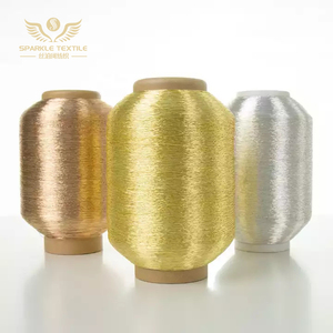 Sợi Kim Loại Thêu Tơ Nhân Tạo Polyester 450D/500D Chỉ Thêu Thị Trường Bắc Phi Tại Nhà Máy - Product Image 1