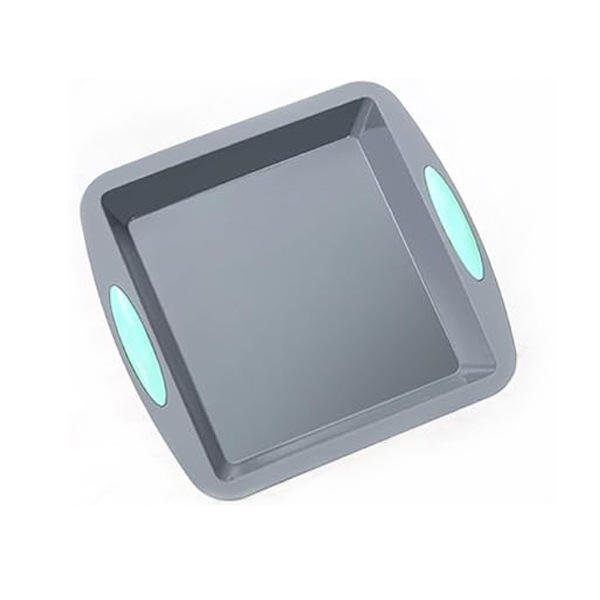 Assiette carrée de 8 pouces