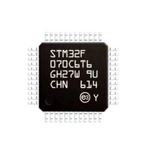 Microcontrolador STM32 IC de 32 bits, un solo núcleo, 48MHz, 32KB (32K X 8) FLASH LQFP-48 (7x7) STM32F070C6T6 - Product Image 1