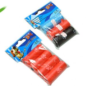 Hot Selling High Quality Custom Logo Printed Biodegradable Dog Waste Bags Eco-Friendly Wholesale Pet Puppy Poop Bags OEM Plastic - Product Image 1