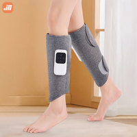 Lcd Touch Control Leg Massager Air Compression Circulation Pétrissage Relaxation Chaleur Vibration Jambe Mollet Massage Air Compression