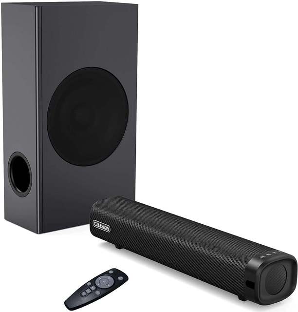 Surround Sound Subwoofer Full Set Dj Sounds System Speakers and Amplifier 60W Stereo Bass Home Theatre Wall Mount Tv Soundbar