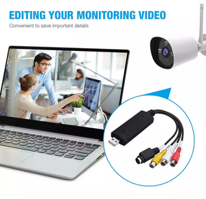 USB 2.0 âm thanh Video VHS để DVD VCR <span class=keywords><strong>PC</strong></span> HDD chuyển đổi Adapter chụp kỹ thuật số ms2100 chip - Product Image 5