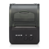 Luckydoor printer mini, printer barcode portabel MP-58B usb termal