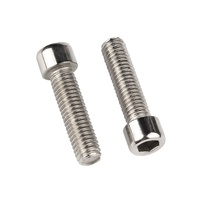Vis à tête hexagonale en acier inoxydable 201, norme DIN classe 4, M3M4M5M6M8M10M12