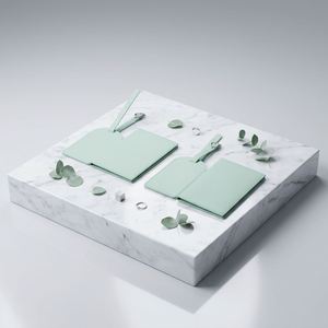 Funda de Pasaporte de Cuero Genuino de Lujo de Alta Calidad con Etiqueta de Equipaje para Regalo - Product Image 3
