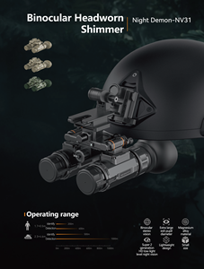 Taşınabilir kafa monte dürbün düşük ışık gece görüş cihazı yüksek kaliteli gece görüş termal kamera - Product Image 2