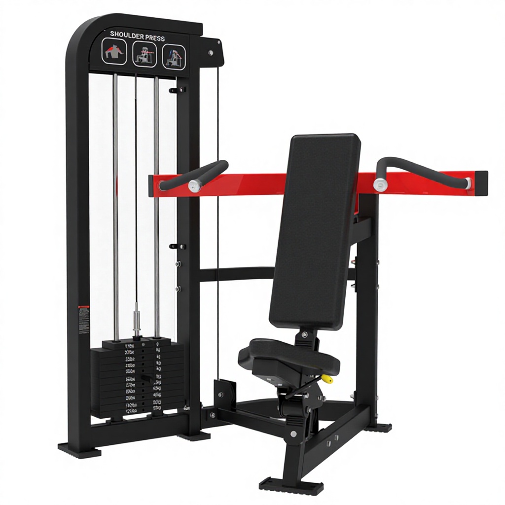 Em604 seated shoulder press