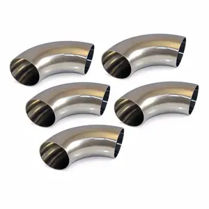 1-10 Inch Customizable Exhaust Stainless Steel Mandrel Elbows