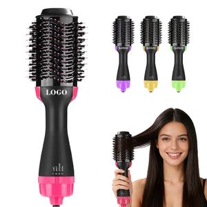 Brosse Sèche-Cheveux Chauffante 0728 - Styler à Air Chaud Double Mode pour Sécher, Lisser et Volumiser Tous Types de Cheveux - Product Image 2