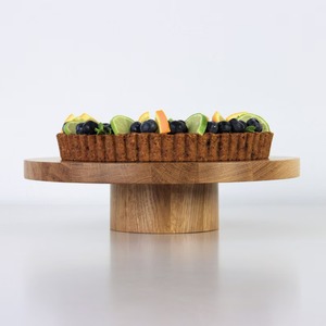 Support à gâteau en bois artisanal de qualité supérieure pour la présentation de desserts de mariage, d'anniversaire et la décoration de pâtisserie - Product Image 4